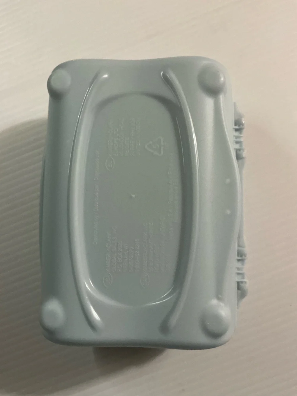 Cottonelle Mostly Colored Blue w/ Green with Word Logo Print Top Pop-Up Dispense